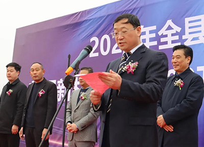  射陽湖新年首個(gè)億元項(xiàng)目開工奠基，可新增年銷售3億元